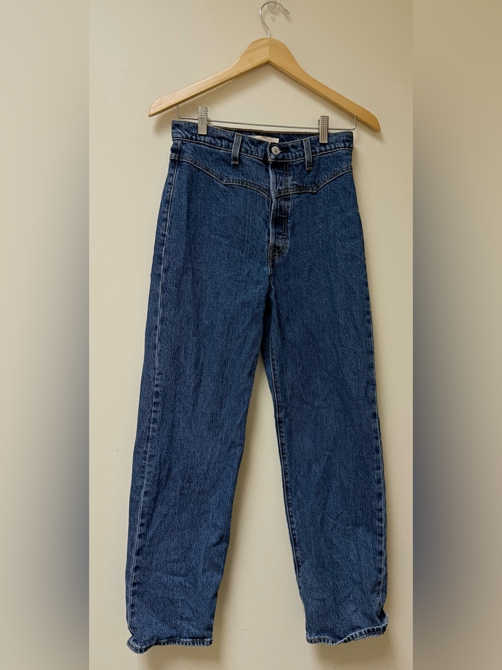 🔹LEVIS PREMIUM VINTAGE Ribcage Straight Swatch watch Jean🔹